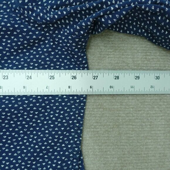 St. John's Bay shirt button‎ down men's 2XL Comfort Flex blue long-sleeve cotton - Picture 5 of 6